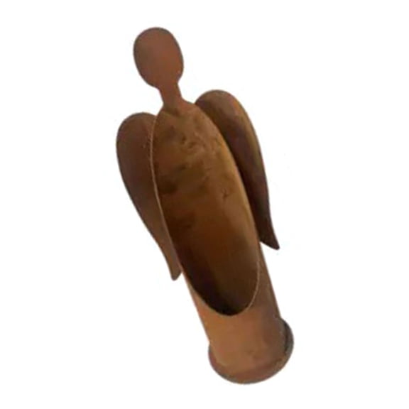 AOOOWER Angel Tealight Candle Holders Iron Metal Angel Sculpture Angel Figurines Rustproof Candle Holders Romantics Home Decors