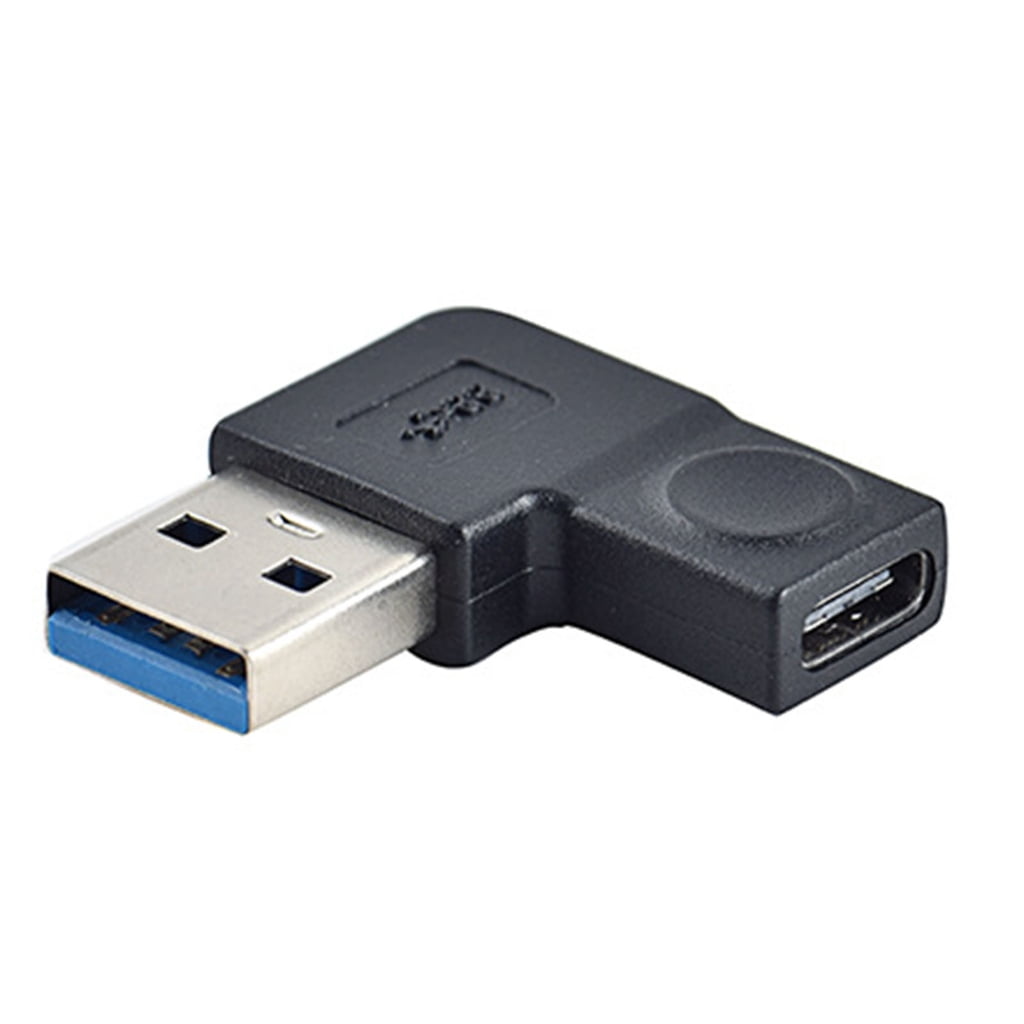 Bendable Usb AOOOWER Angled USB 3.0 to USB Type C Adapter, Bendables USB A Male to ...
