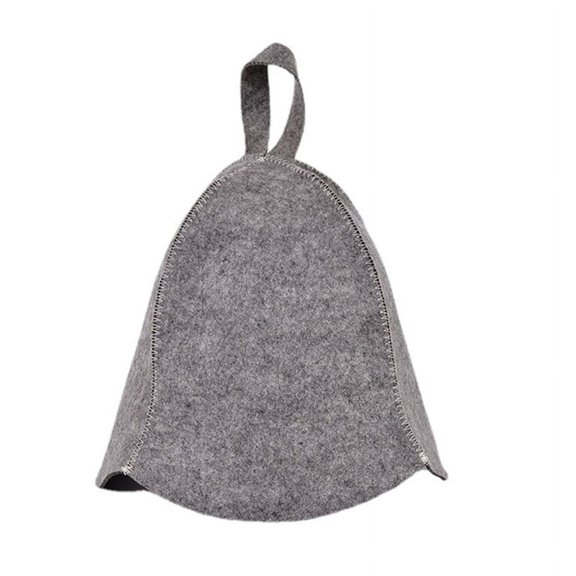 AOOOWER Anti Heat Sauna Hat Bath Shower Cap Breathable Russian Style Hair Turban Quickly Towel Drying Hats Vaporarium Accessory