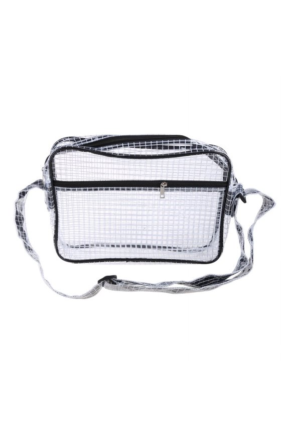 Anti-static Cleanroom Engineer Bag for Semiconductor Cleanroom Clear PVC Bags Crossbody Messenger