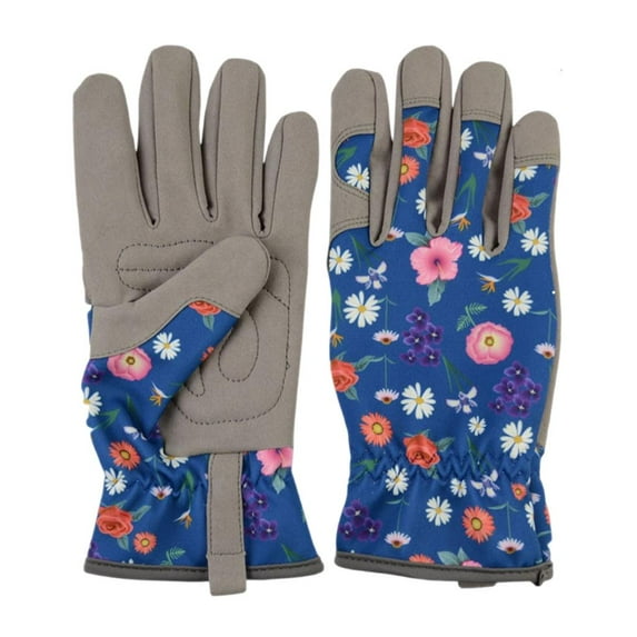 AOOOWER AntiPuncture Garden Pruning Gloves In Blue for Day Comfort and Protections During Yard Work