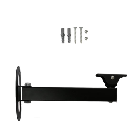 AOOOWER Articulated Mounting Bracket For Security Cameras Projectors 180° Base Swiveling 90° Vertical Positioning
