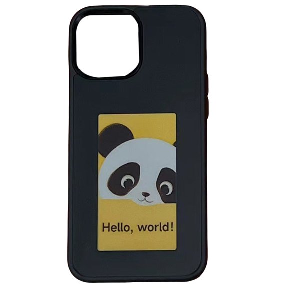 AOOOWER Artistic Screen Phone Case Display Phone Guard for Phone 15