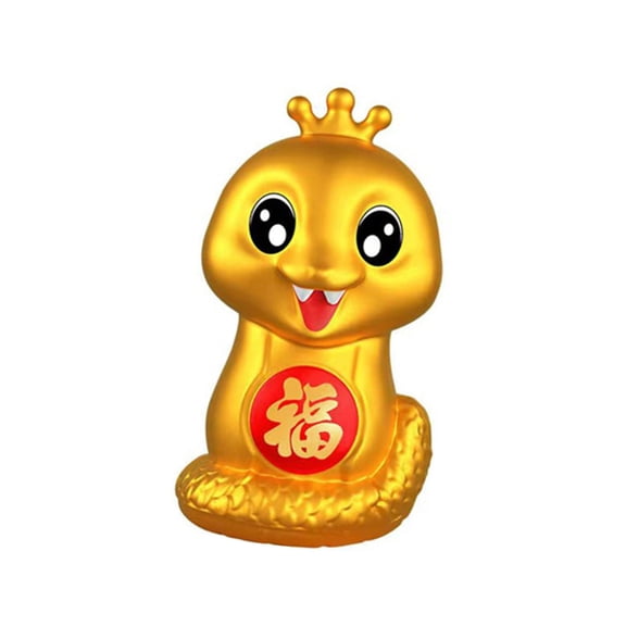 AOOOWER Artistic Snake Piggy Banks Money Jar Save Money Box for 2025 Spring Festivals Coin Saving and Cultural Decoration