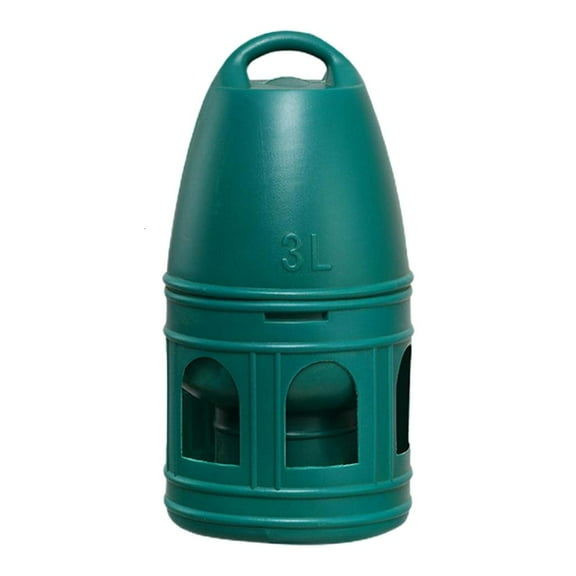 AOOOWER Automatic Bird Cage Water Feeders for Parrots and Pigeons Thickened Water Dispenser with Convenient Handle 3/5L