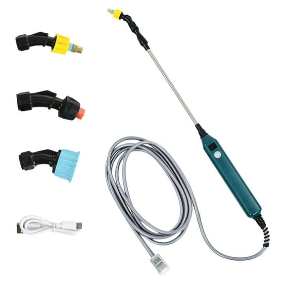 AOOOWER Automatic Electric Plant Sprayer Battery Operated Garden Sprayer with Retractable Wand Long Hose for Efficient Watering