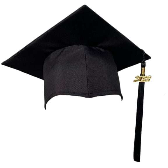 AOOOWER Bachelor High School Graduation Hat 2023 Bachelor Cap Graduation Decors