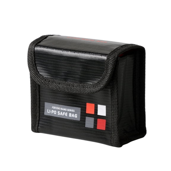 AOOOWER Battery Fireproof Explosion Proof Safe Bag Fire Resistant Storage Bag for Protection Pouch for EVO for Nano/Lite Series
