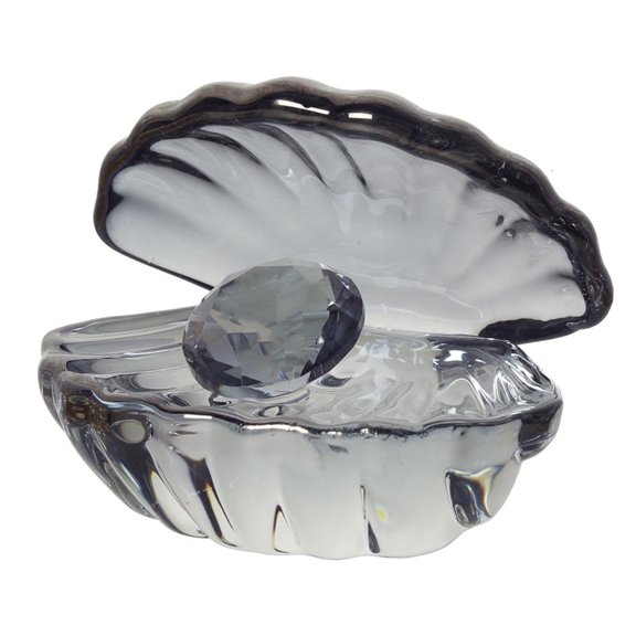 AOOOWER Beautiful Handcrafted Crystal Shell Figurine Decorative Seashells Decoration For Modern Home Interior Designs