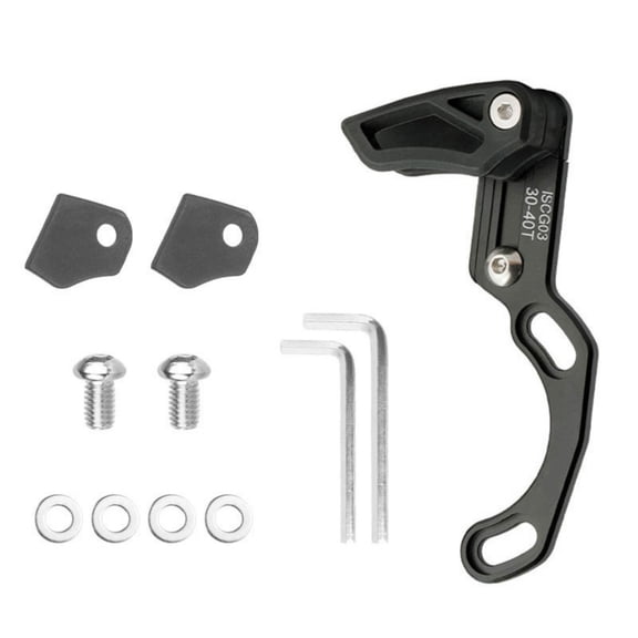 AOOOWER Bicycles Single Disc Chain Guide Drop Catcher Mountain Bike Chain Stabilizer Aluminium Alloys Bike Chain Protector