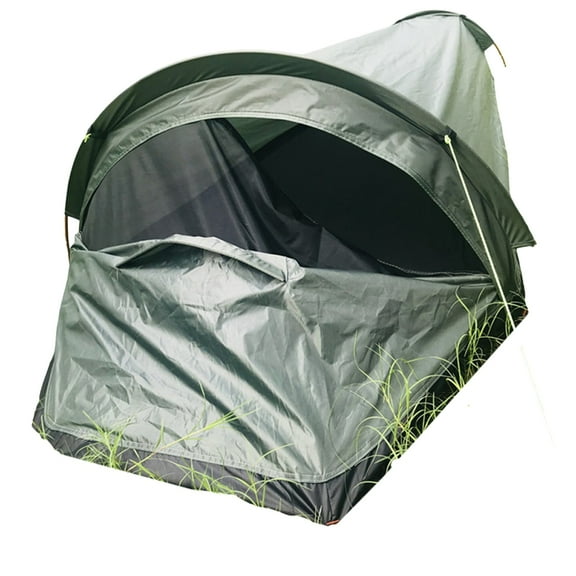 AOOOWER Bivvy Tent for Survival Bivy Tent Single Person Sleeping Backpacking Bivvy Tent