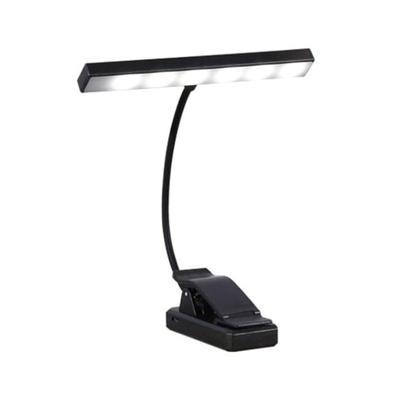 AOOOWER Book Light with Clip Eye Caring Lightweight Book Light 18 LED Piano Music Lamp