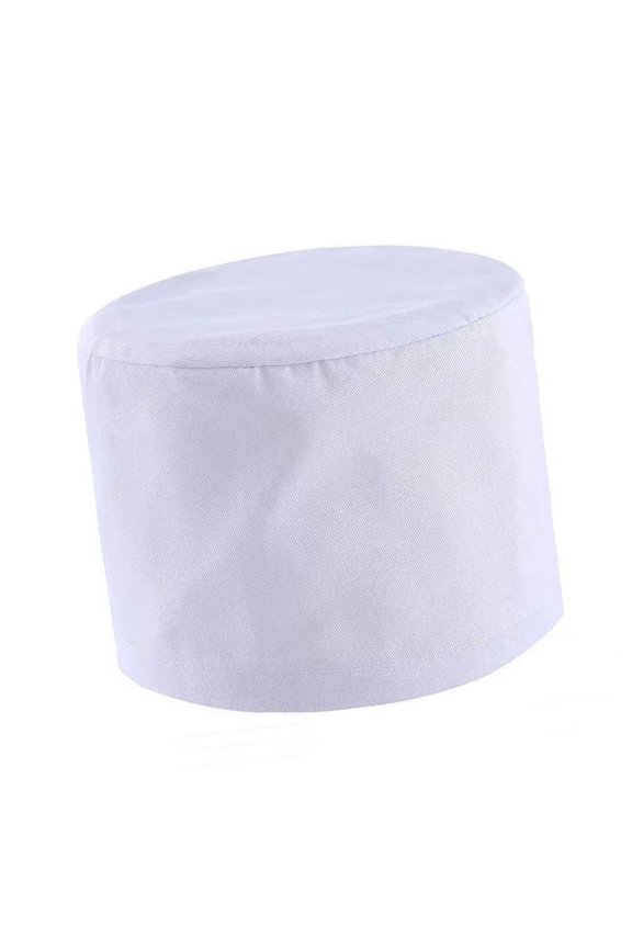 Breathable Cotton Work Cap Elastic Fit for Kitchen Lab Use Sanitary Head Cover