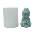 thumbnail image 1 of AOOOWER Buddhas Monk Molds Table Ornament Mould Plasters Making Tool Easy-to Clean, 1 of 20