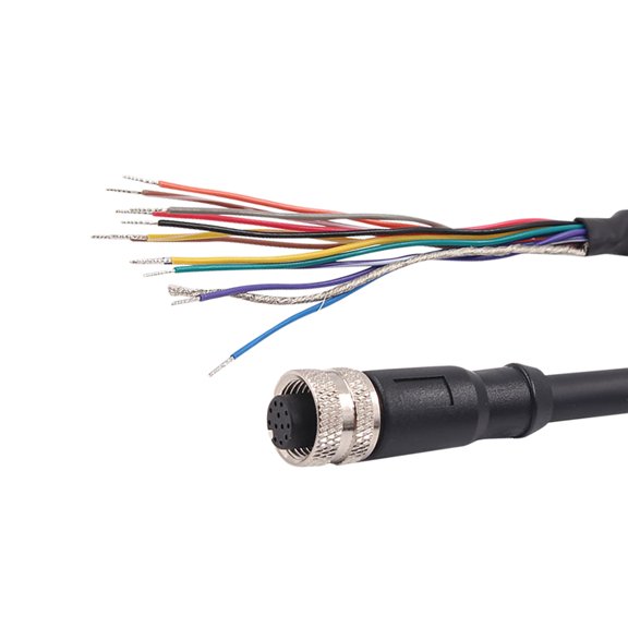 AOOOWER CCB-PWRIO-02 Video Power Supply Cable Abrasion Resistant Camera Triggering Cable