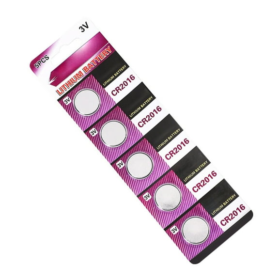 AOOOWER CR2016 Powerful 3V Coin Cell Batteries with Safe Storage Design 2016 Batteries