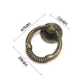 thumbnail image 1 of AOOOWER Cabinet Ring Handle Mini Retro Drawer Pull for Creative Decor Small Furniture Ha, 1 of 21