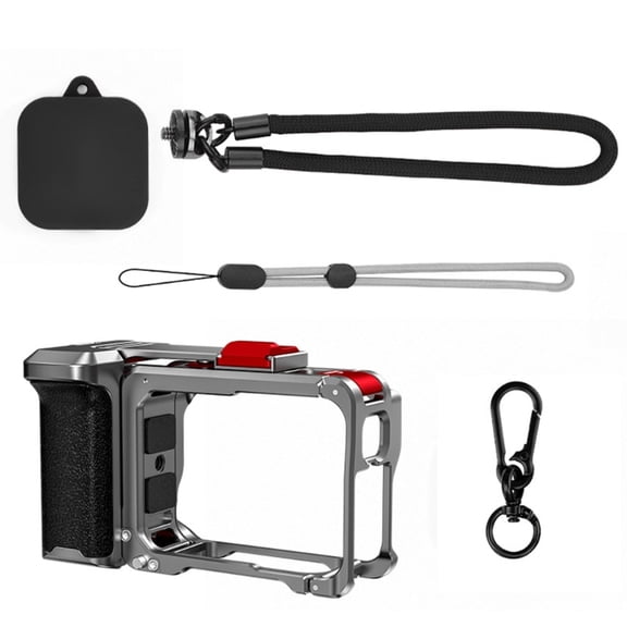 AOOOWER Camera Stabilization Handle 1/4 Screw Port for Dedicated Models Action Camera