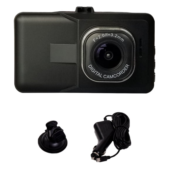 AOOOWER Car Dashboard Camera Front and Rear Full 1080P 3" IPS Display, 170° Wide View