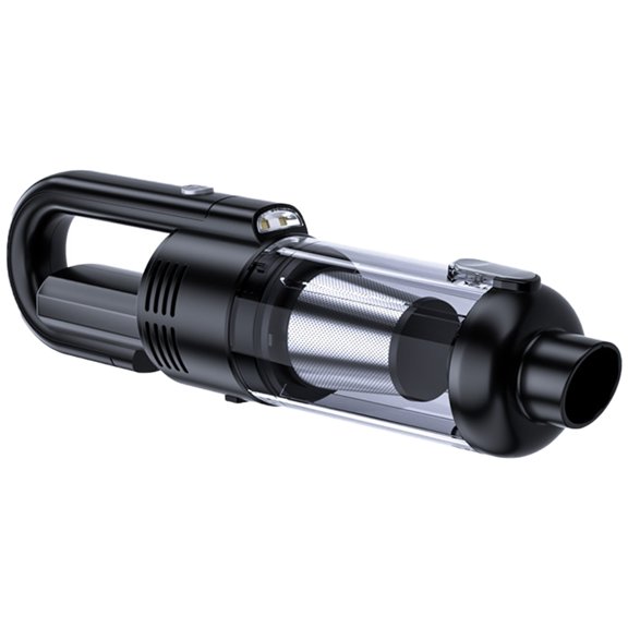 AOOOWER Car Vacuum Strong Suction Power Handheld Air Duster Metal HEPA Filtration LED Light for Various Cleaning Need