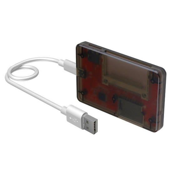 AOOOWER Card Reader with Indicator Light Memory Card Reader Camera Card Reader