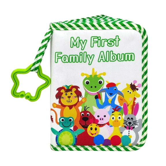 AOOOWER Cartoon Designs Baby Photo Album for First Year Momory Record Photo Book