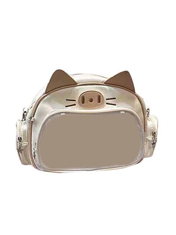 Cartoon Single Shoulder Purse Crossbody Bag Student Backpack Travel Daypacks