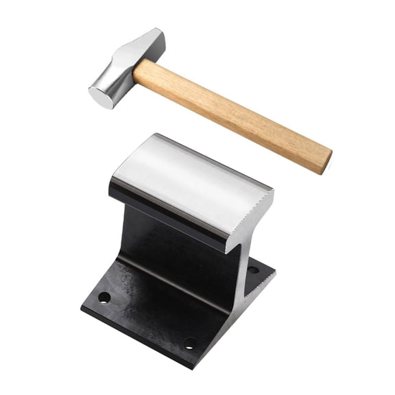 AOOOWER Cast Steel Anvil 22 Lbs Single Horn Accessory for Blacksmithing and Metalwork