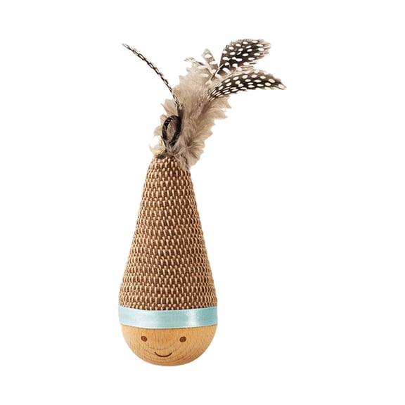 AOOOWER Cats Entertaining Moving Wobbly Teaser Entertaining Interactive Fun Toy Intelligent Toy Indoor Felines Toy Plaything