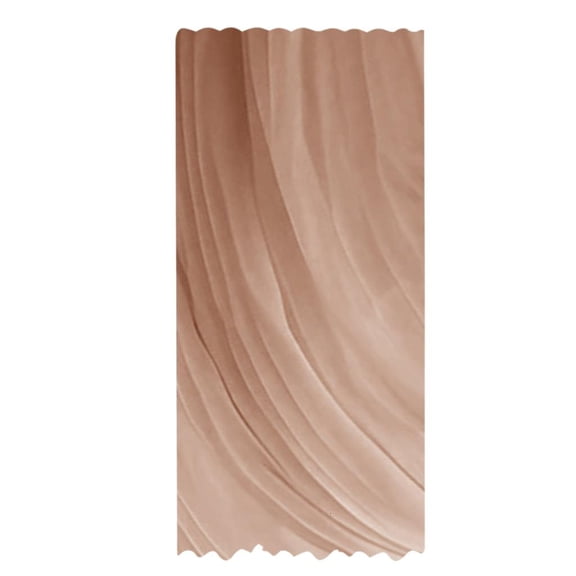 AOOOWER Ceiling Sheer Curtains for Living Room and Bedroom Rod Pocket Voile Drape Light Filtering Drape for Tent Arches Party