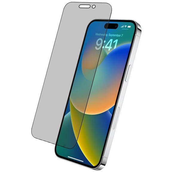 AOOOWER Cellphone Privacy Screen Protector Tempered Glass Film for Phone 13 Full Screen Film Shatterproof Tempered Film