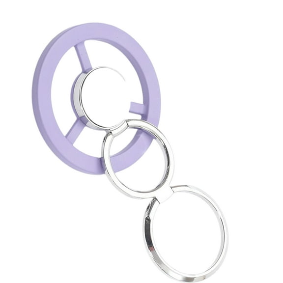 AOOOWER Cellphone Rings Holder Stand, 360 Degree Rotation Finger Rings Kickstand Magnetic Metal Phone Grip Holder