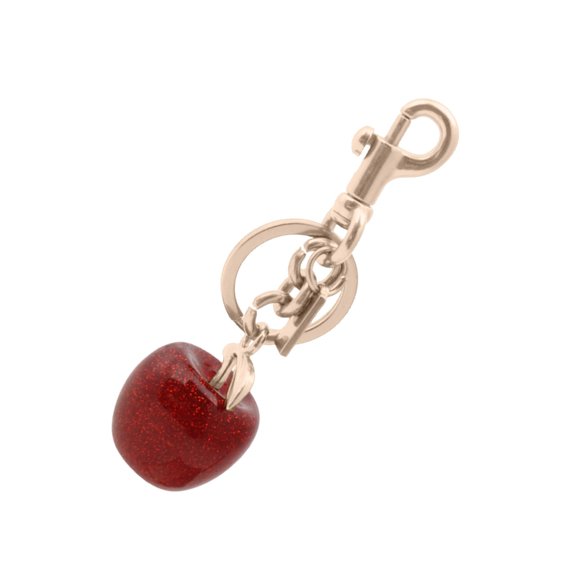 AOOOWER Cherry Fashion Keyring Resin Sturdy Construction Keychain for Accessory Lovers