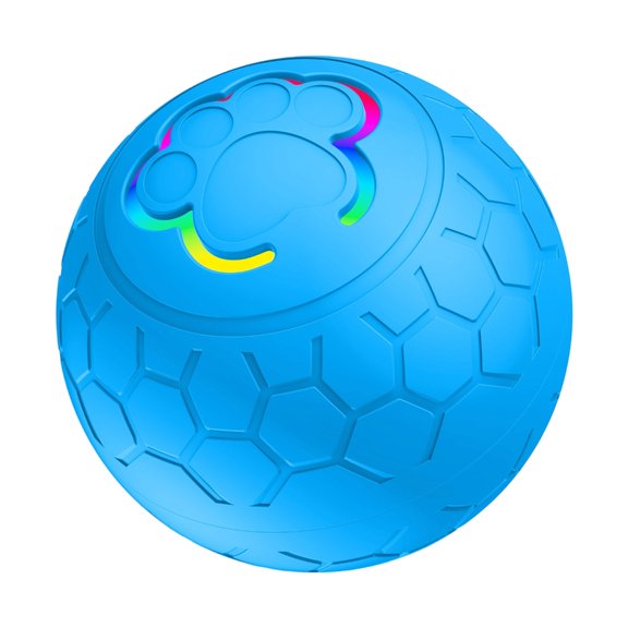 AOOOWER Chew Resistant Automatic Rolling Dog Toy Ball Promotes Exercise Reduces Anxiety Boredom