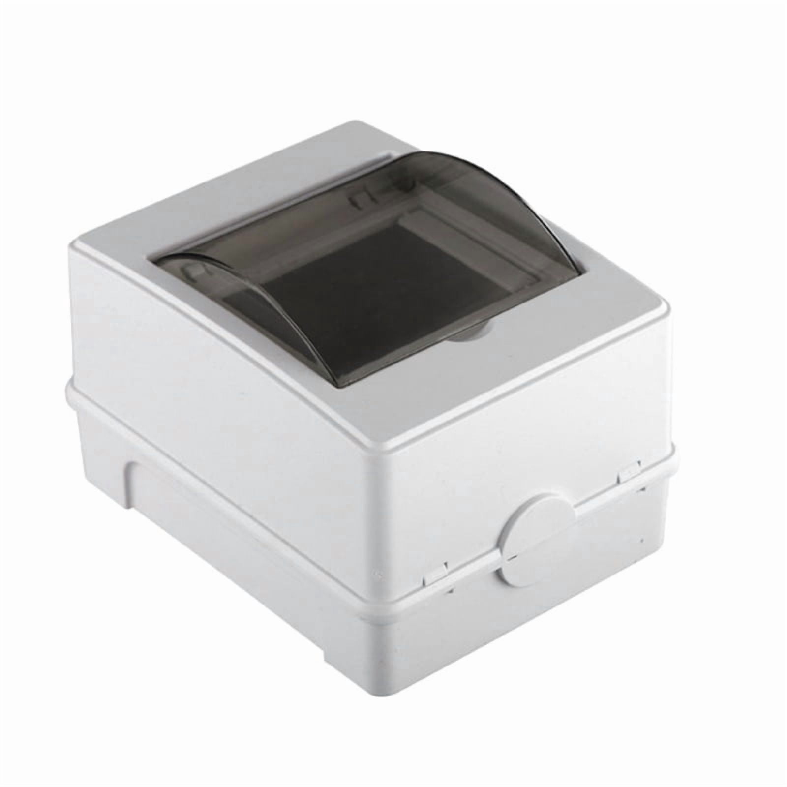 AOOOWER Circuit Breaker Box 4.72x2.95in 2-4 Way Junction Box Waterproof Distribution Box