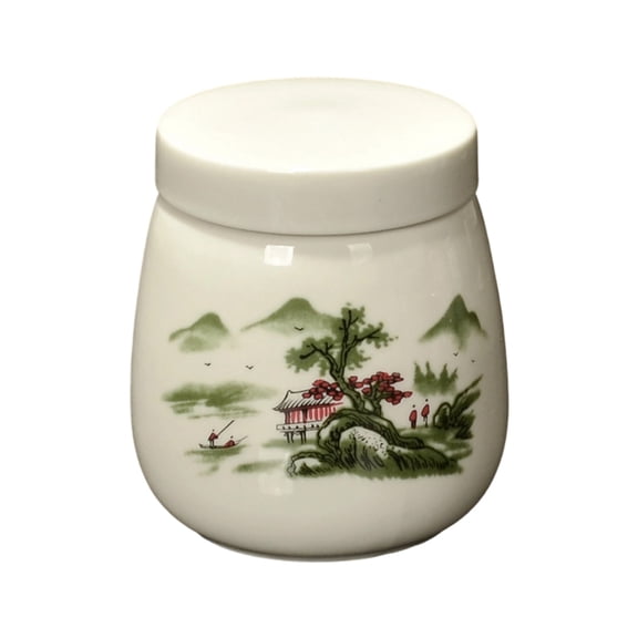 AOOOWER Classical Chinese Ceramic Cookware 220ml Eggs Cooker For Home And Restaurant