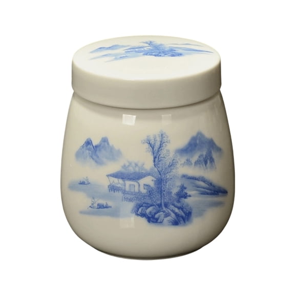 AOOOWER Classical Chinese Ceramic Cookware 220ml Eggs Cooker For Home And Restaurant