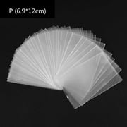 AOOOWER Clear Card Sleeves 66x 91mm for TCG Trading Cards & Board Games,100pcs/set