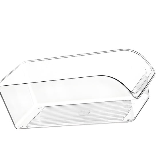 AOOOWER Clear Fridge Drawer Organizers Storage Box Durable Pet Materials Drawer Tray