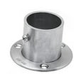 thumbnail image 1 of AOOOWER Closet Rod Holder Wall Mount Pipe Bracket for Wardrobe Shower Curtain Rod Silver, 1 of 11