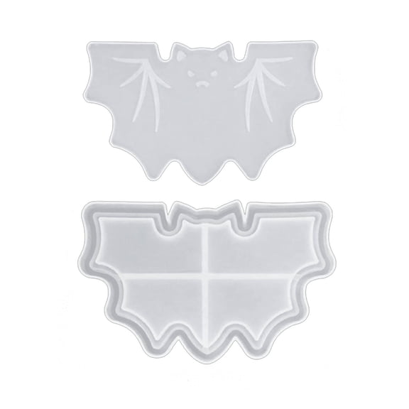 AOOOWER Coaster Resin Molds Snowflake Cup Mat Silicone Mold Quicksand