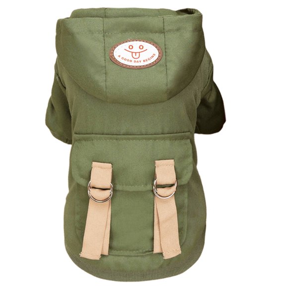 AOOOWER Cold Weather Dogs Gears Protective Pet Clothing Soft Comfortable Dogs Apparel