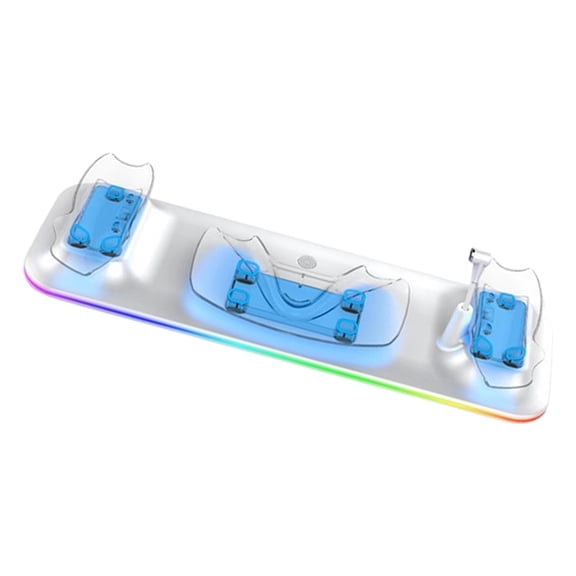 AOOOWER Colorful Magnetic Charging Stand with Battery Set for VR 3S Users, ABS Materials