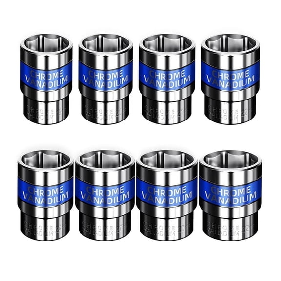 AOOOWER Complete Collection 19-32mm Hexagonals Socket Wrench Head Highly Hardnesss
