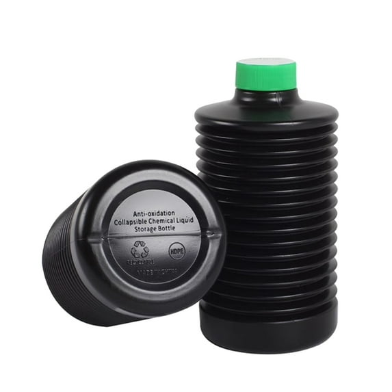 AOOOWER Compressible HDPE Liquid Bottle Container Darkroom Photo Processing Essential