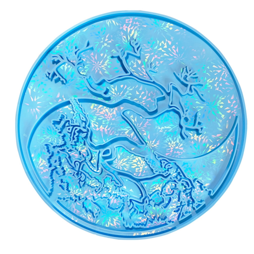AOOOWER Convenient DIY Sun Moon Resin Pendant Moulds for Individualized Gift Creations