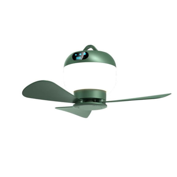 AOOOWER Cordless Camping Fan 6000mAh USB Rechargeable Tent Ceiling Fan with Timer