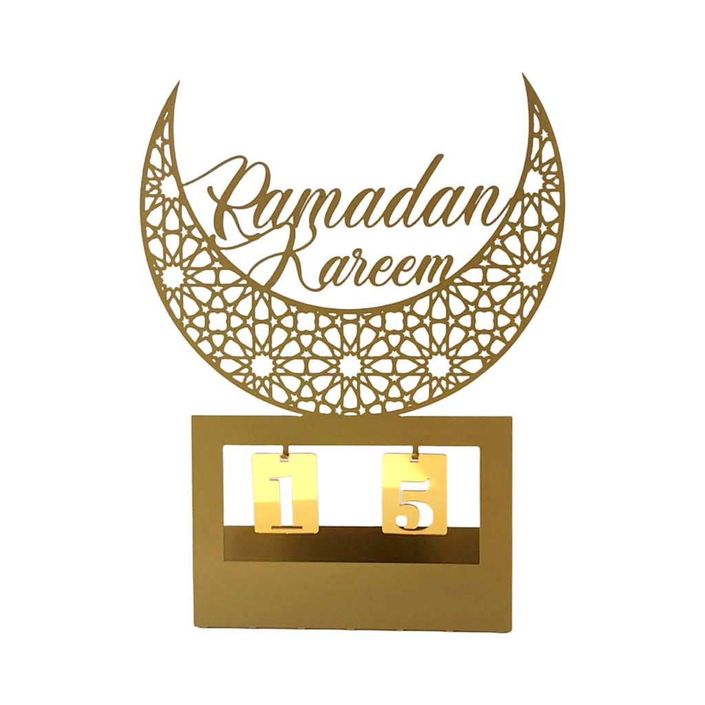 ramadan mubarak acrylic sign