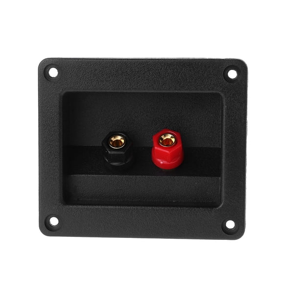 AOOOWER Cup Connector Square Speaker Wire Spring Terminal Cup Stereo Screw Cup Wire Terminal Cup Spring for DIY Home Car Stereo