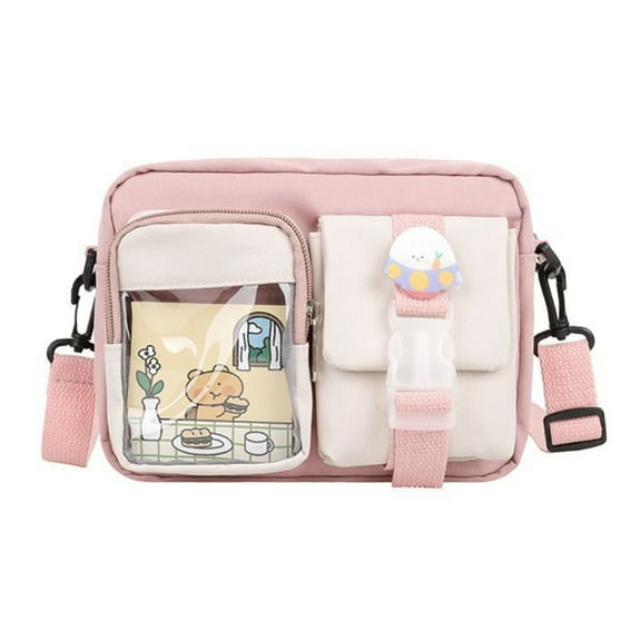 AOOOWER Cute Cartoon Print Crossbody Bag Fashionable Shoulder Bag for Girls & Women